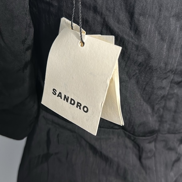 Sandro Dress With Rhinestones Size 36 NWT - Picture 8 of 8